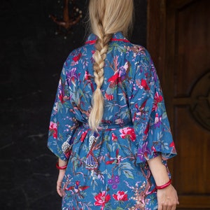 Kimono, szlafrok, szlafrok Birds of Paradise - LIMITOWANA EDYCJA