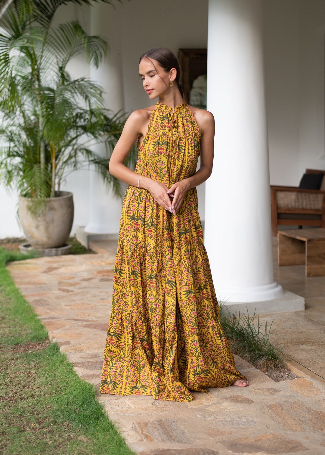 Floral Tiered Dress