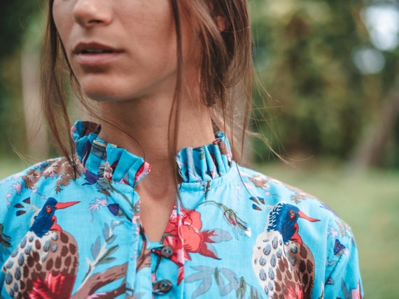 Paradise printed maxi dress sale