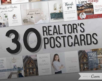 Realtor postcards, Real Estate Postcards, Realtor Hello Neighbor Card, Realtor Card, Realtor Printed Card, Mail Marketing for Realtors