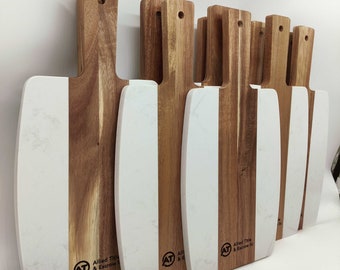 Aangepaste snijplank, gepersonaliseerde snijplank, gegraveerd housewarming cadeau, makelaar cadeau, onroerend goed cadeau, klant cadeau, bulkartikel