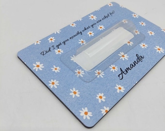 Custom DIY Money Gift Holder - Chamomile Flowers