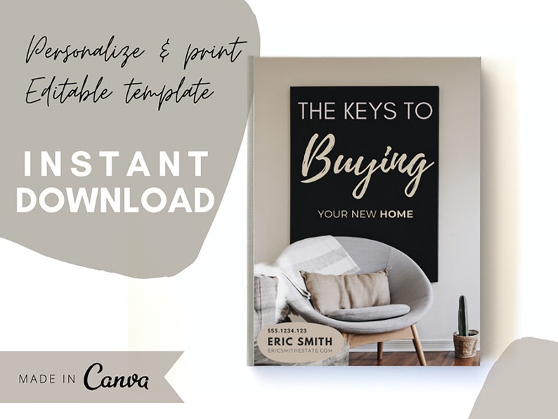 Editable Buyers Packet for Realtors Real Estate Template | Etsy