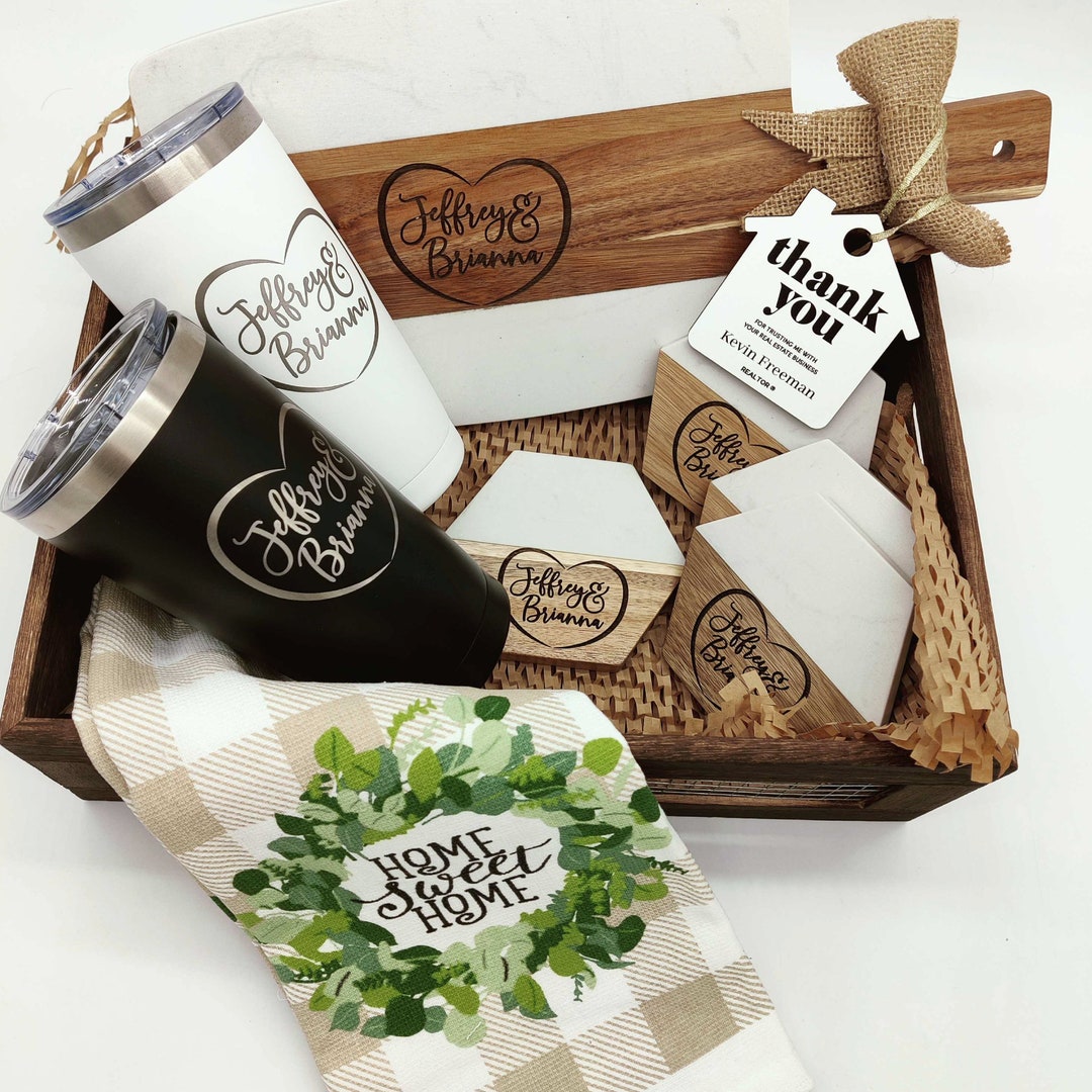 Realtor Closing Gift Basket, Housewarming Gift Basket, Gift Basket for