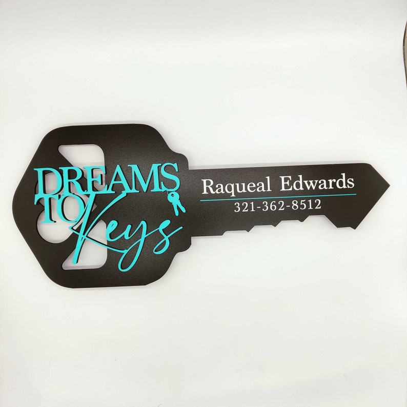 Receiving Keys Lettering Closing Photo Prop, Modern Key Sign for Realtors, Realtor Gift, Closing ...