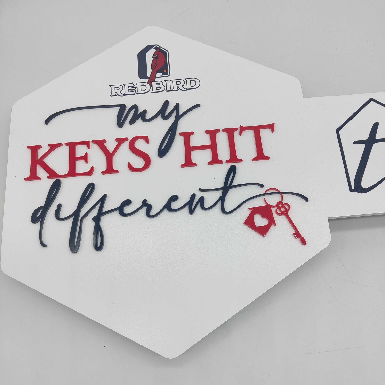 My Keys Hit Different Sign, Closing Custom Sign With Acrylic Words ...