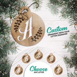 Custom Christmas Ornament, Personalized Christmas Ornament, Name Ornament