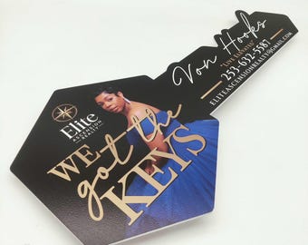 We got the KEYS, Real Estate Signage, Custom Realtor Flat Key Sign, Photo Props