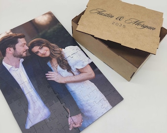 Custom Puzzle, Jigsaw Custom Photo Puzzle, Puzzle Gift, Picture Puzzle, Wooden Puzzle from Photo, Gift for lovers