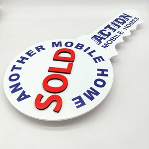 Key Sold Sign, Closing Photo Prop, Modern Key Sign for Realtors, Realtor Gift, Closing Sign, Sold Sign, Custom