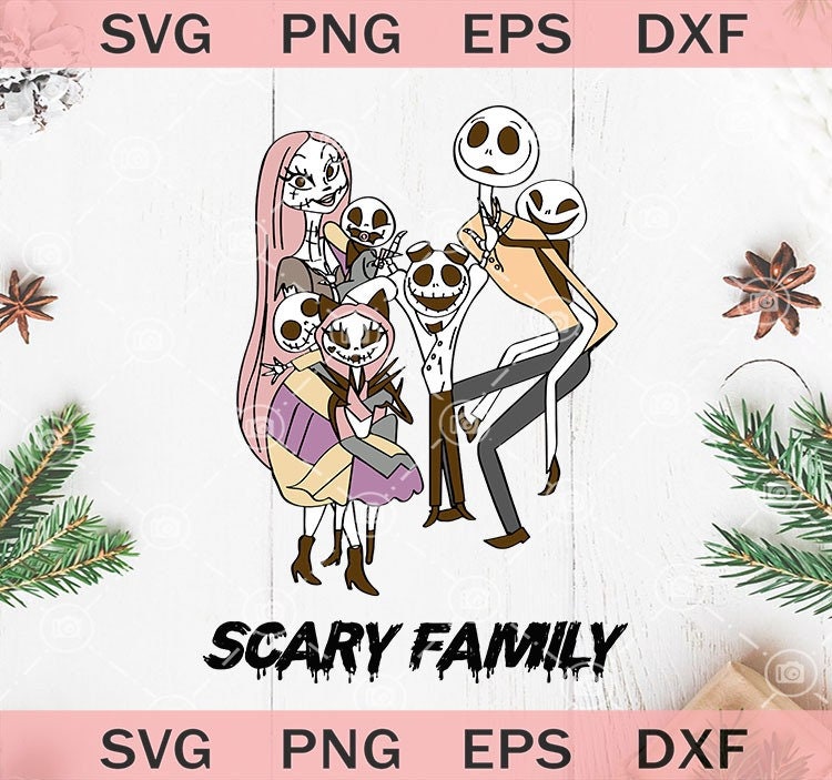 Download Jane Digital DownloadJack Skellington And Sally Family SVG ...