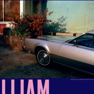 William Eggleston, cartel original de la exposición del museo.