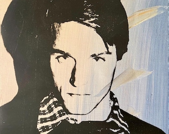 Andy Warhol, Original Museum Exhibition Poster, Original Art Print