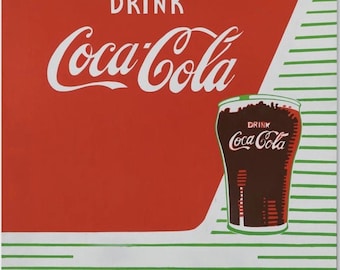 アンディ・ウォーホル、コカコーラ、オリジナル展覧会美術館ポスター