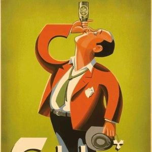 Henning Nielsen, cartel publicitario de Carlsberg