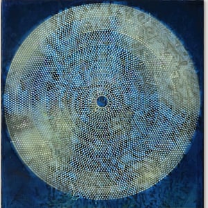 Max Ernst - Cartel original "Naissance D'une Galaxie", exposición 2018 "La Luna" - Impresión de arte surrealista