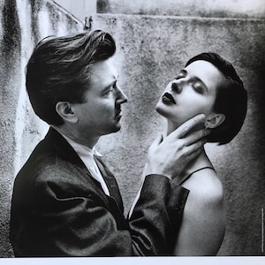 Helmut Newton, David Lynch, Isabella Rossellini, Original Exhibition Museum Poster