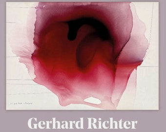 Gerhard Richter, Original Exhibition Museum Poster.