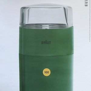 BrAun, Cartel original del Museo Exposición. Verde