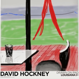 David Hockney, Exhibition Museum Poster.