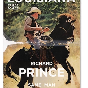Richard Prince - &#39;Cowboy&#39; - originele museumposter
