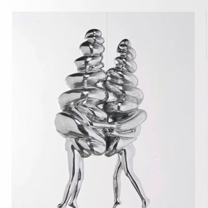 Louise Bourgeois, La pareja, cartel original de la exposición del museo