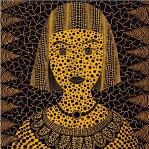Yayoi Kusama - Cartel original de la exposición del museo “Retrato”