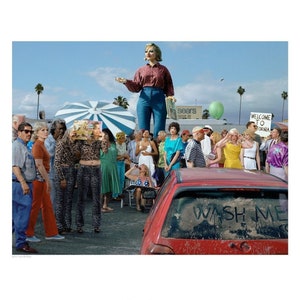 Alex Prager, cartel original de la exposición del museo