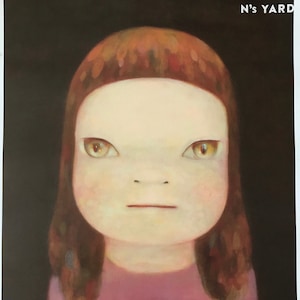 Yoshitomo Nara, Original Exhibition Museum Poster. 2017.