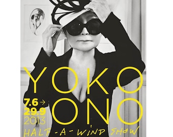 Yoko Ono, Original Exhibition Museum Poster - Etsy