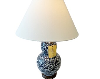 Ralph Lauren Dragon White and Blue Table Lamp / Chinese - Etsy Ireland