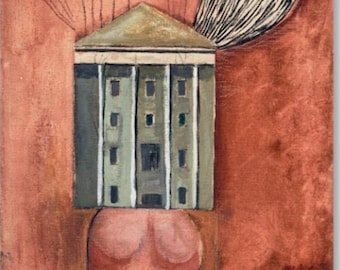 Original Louise Bourgeois Exhibition Poster - Arch of