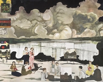 ポスター Mamma Andersson The day after Poster Original Mamma Andersson Exhibition Poster - Dagen Efter
