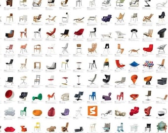 The Chair Collection, Original Museum Exhibition Poster