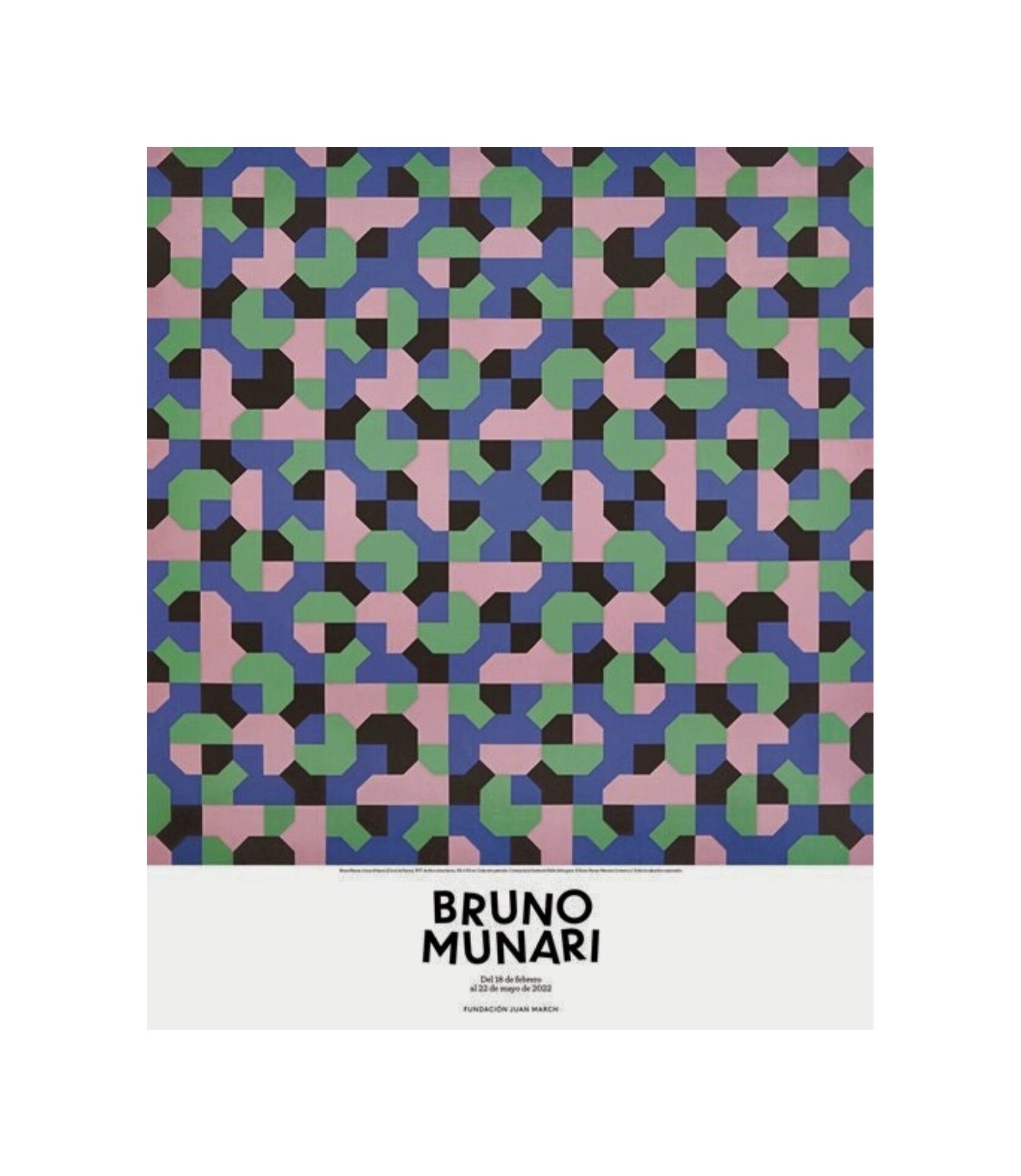 Bruno Munari, Original Exhibition Museum Poster. - Etsy
