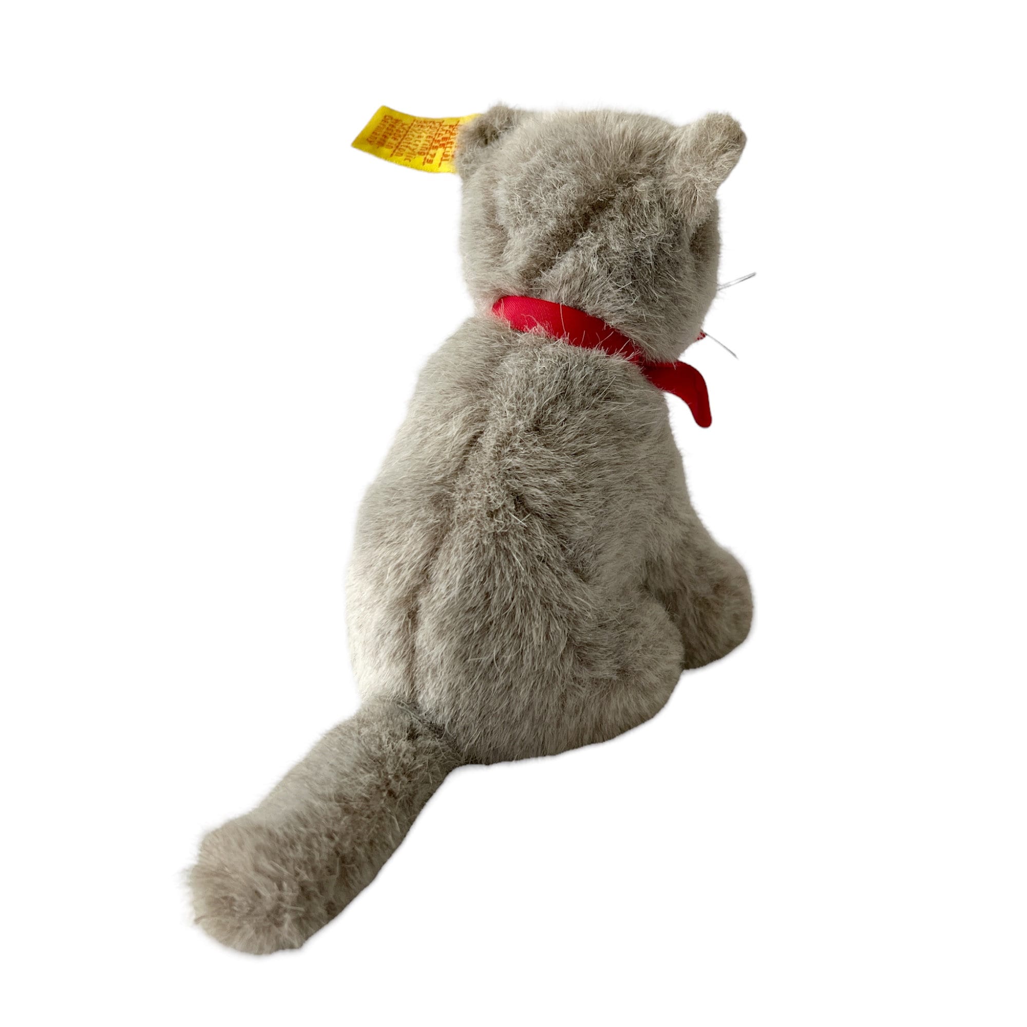 Vintage Steiff Susi Cat – Gray and White – EAN 1493/13