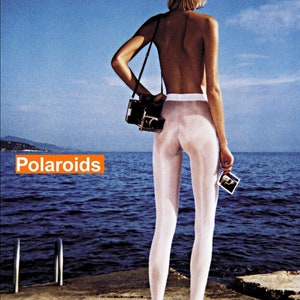 Helmut Newton, polaroids, originele poster tentoonstellingsmuseum