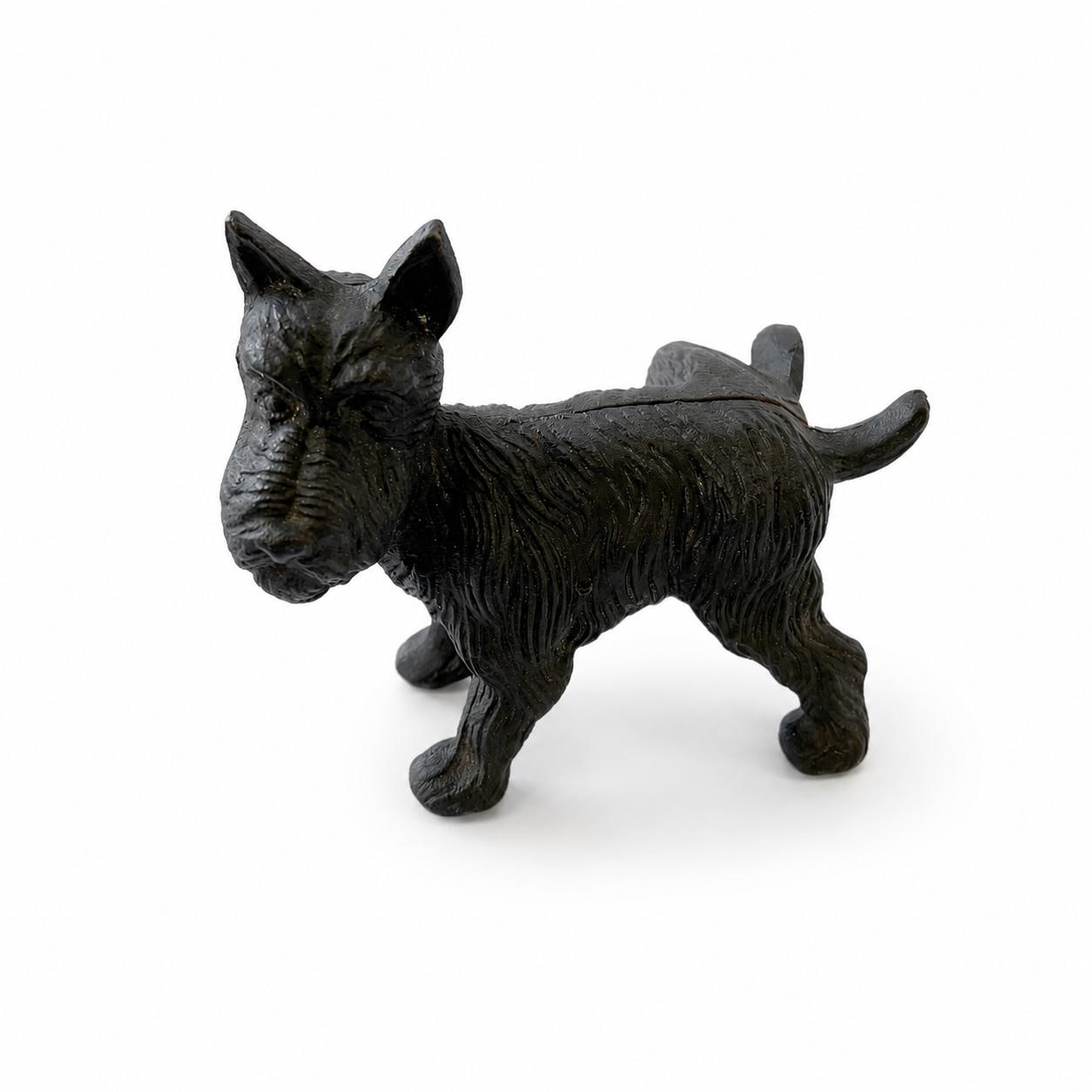 Vintage Cast Iron Scottie Dog Doorstop Black Terrier Bookend - Etsy