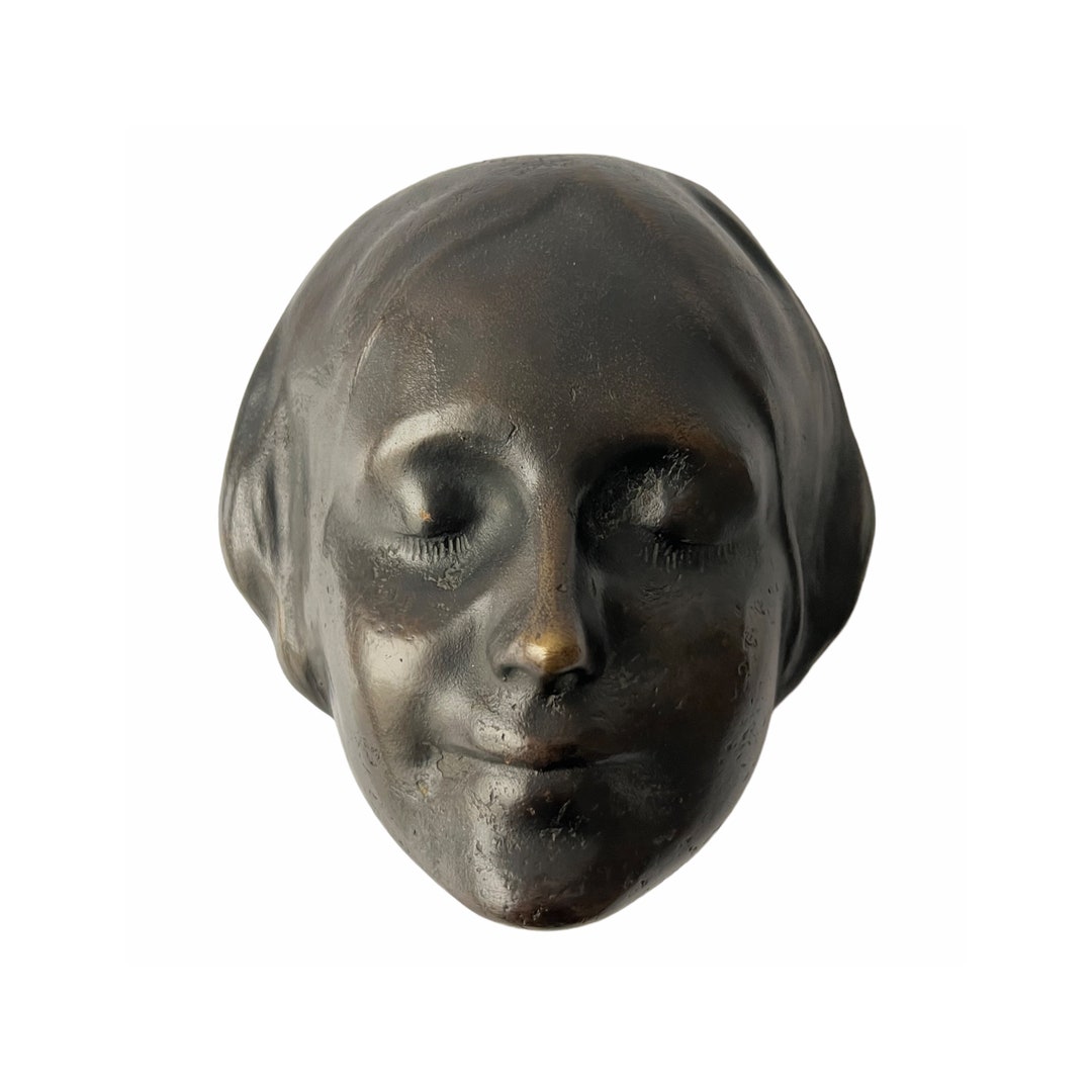 Vintage Bronze Wall Mask