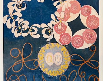 Hilma af Klint, The Ten Largest, Original Exhibition Museum Poster