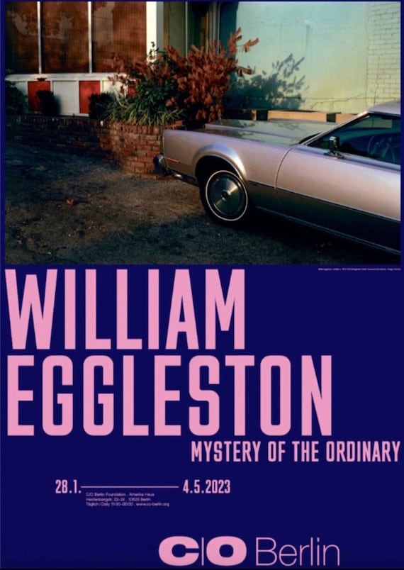 William Eggleston, Original Exhibition Museum Poster. - Etsy