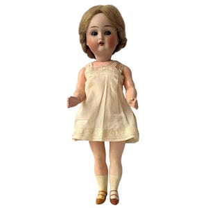 Antique Kämmer & Reinhardt  Halbig Bisque Head Mignonette Doll with Original Clothing