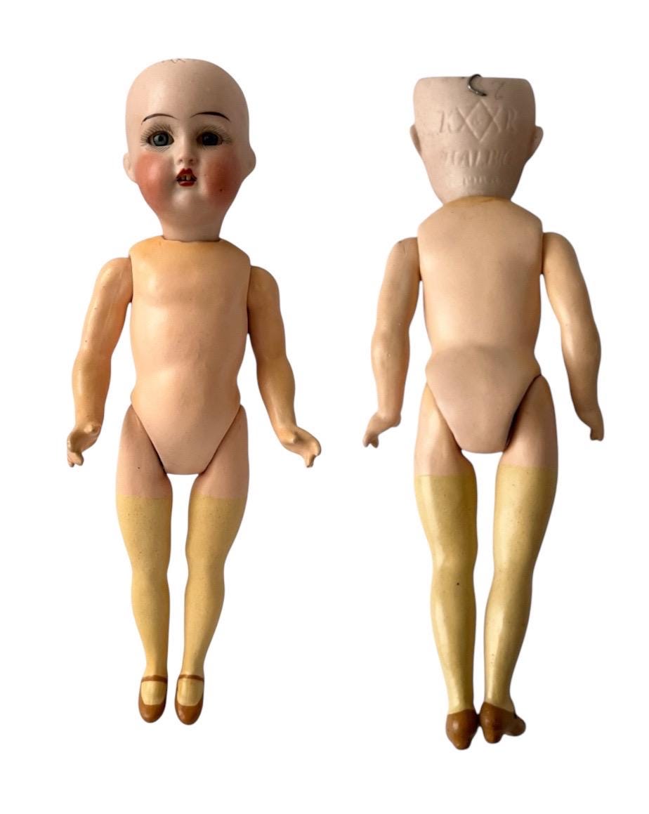 アンティーク カマー＆ラインハルト ビスク ミニョネット人形：7.5