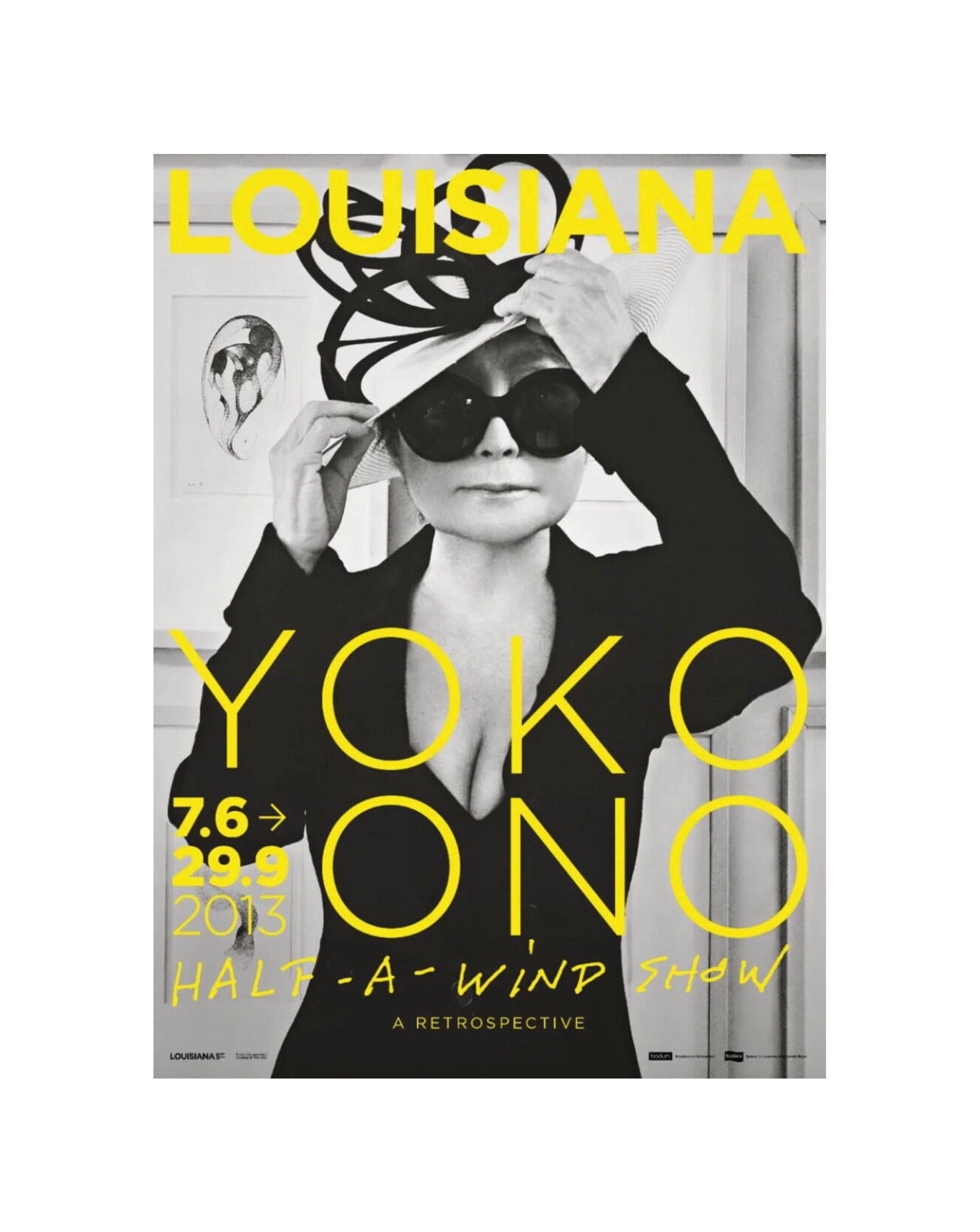 A1サイズ（約59x84cm）】【yoko-poster-7030】金 ストライプ ブラック