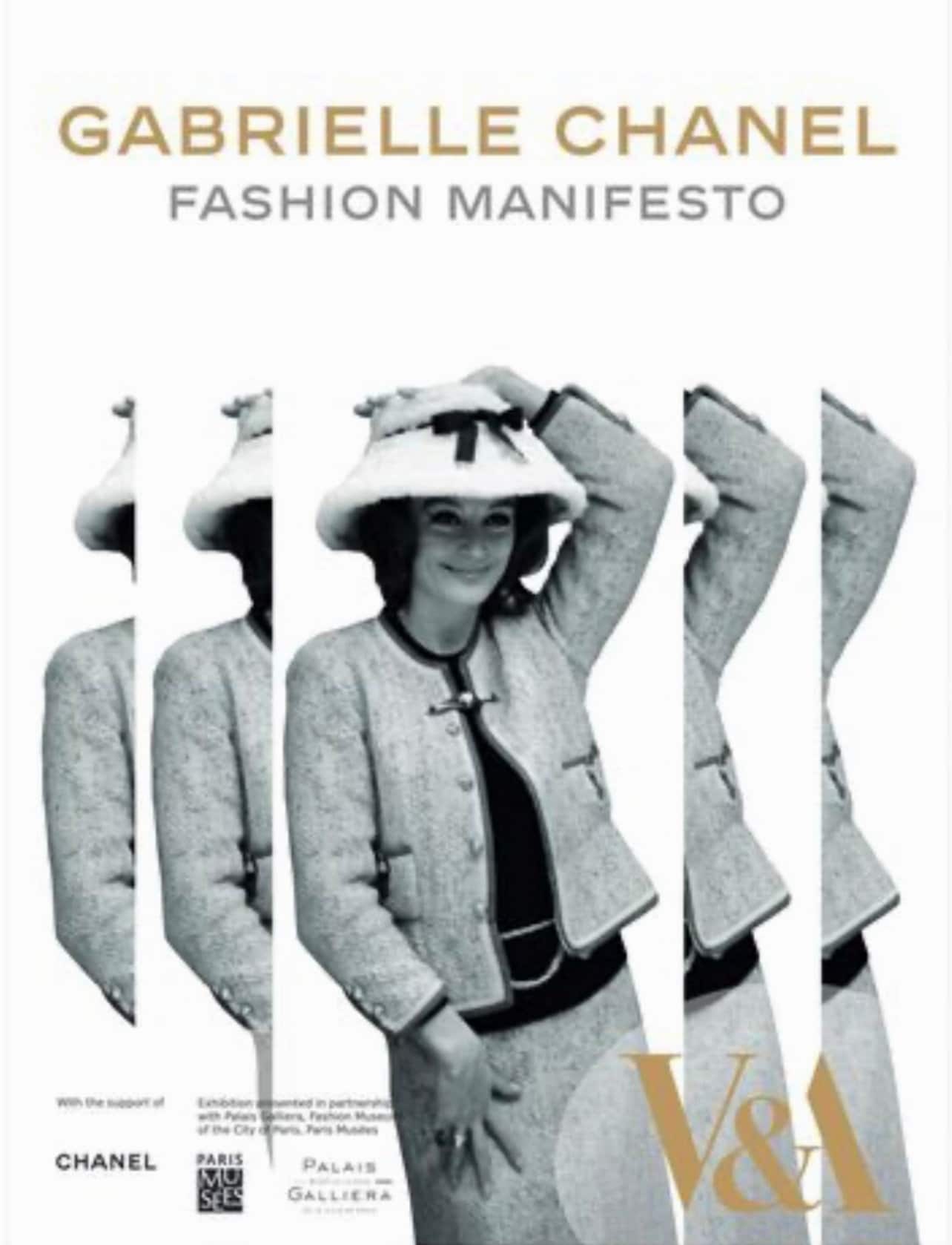 Gabrielle Chanel, Original Exhibition Museum Poster. - Etsy
