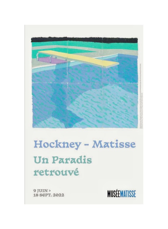David Hockney Pool Original Exhibition Museum Poster - Etsy Canada