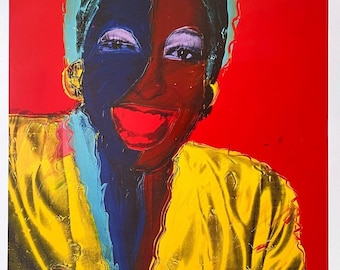 Andy Warhol, Original Museum Exhibition Poster, Original Art Print