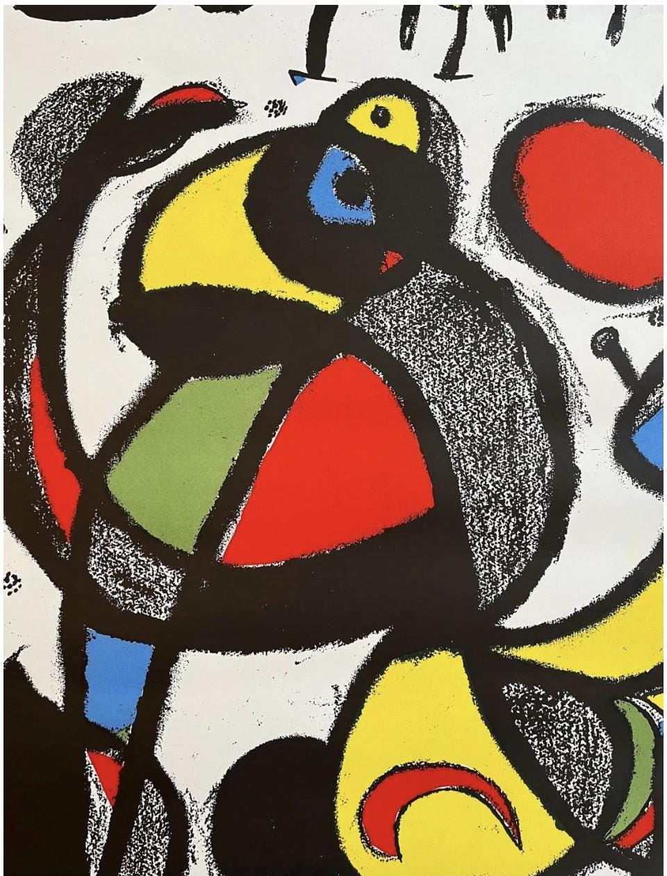 【希少】ジョアンミロ　1982年サッカーワールドカップポスター　Espana Original Joan Miró Poster – 