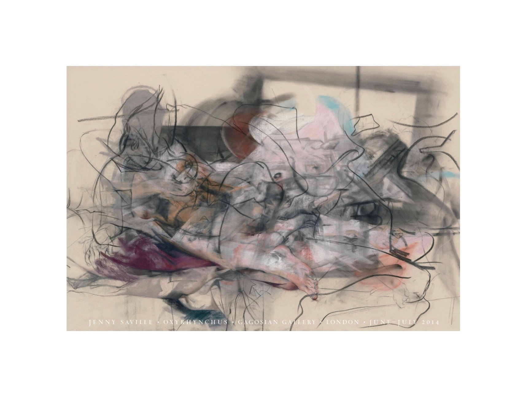 アートポスター ジェニー・サヴィル エキシビジョンポスター アートポスター ジェニー・サヴィル エキシビジョンポスター