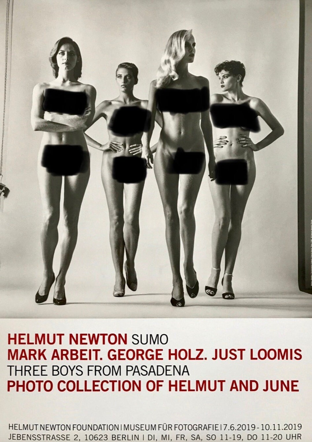 期間限定 数量限定 Helmut Newton, Helmut Poster Exhibition Original Sumo, コレクション